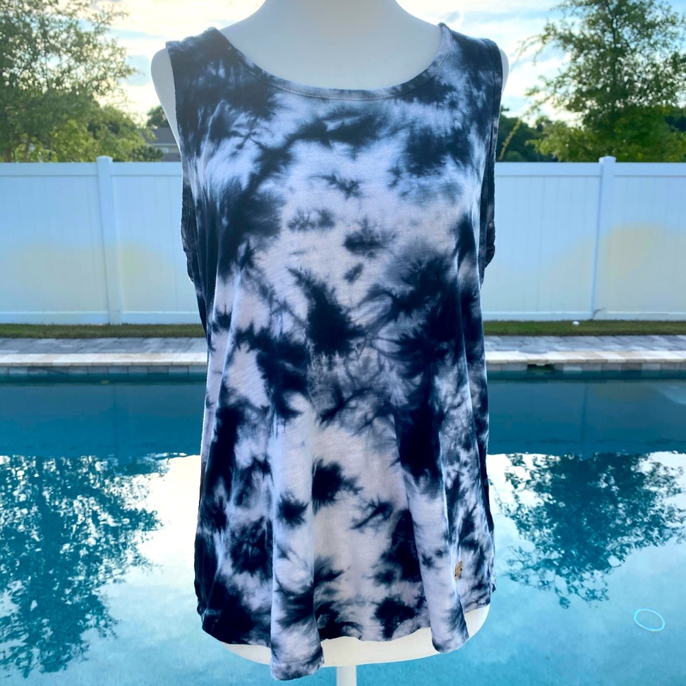 🔥Micheal Kors like NEW tie dye tank top shirt